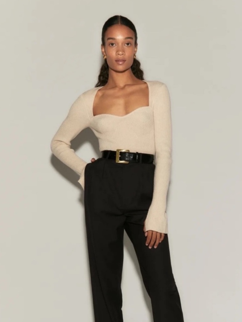 Reformation Glenna Cashmere Sweater